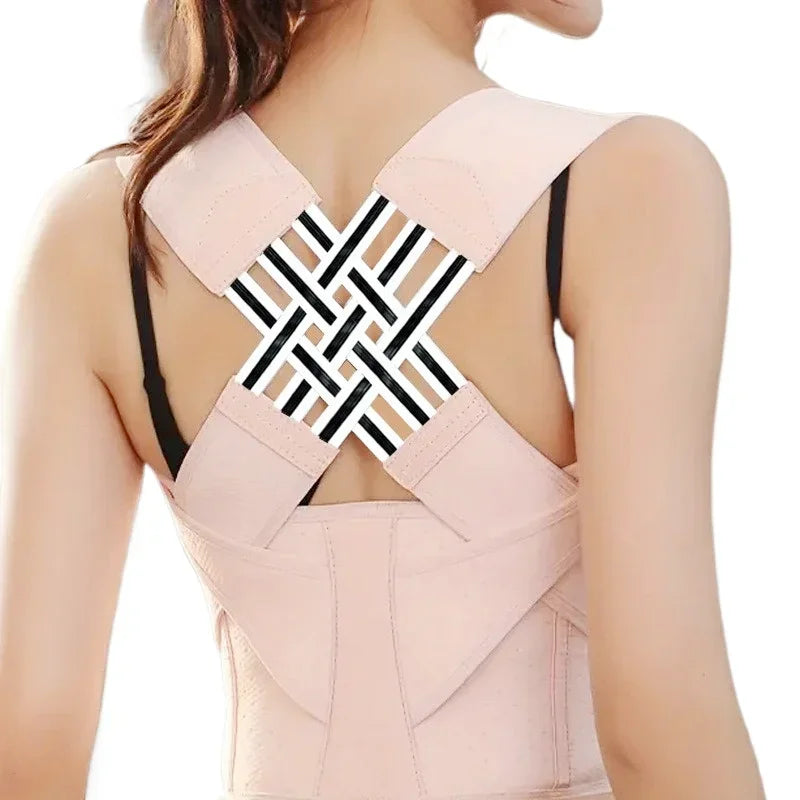 Correcteur de posture pour femmes et hommes, orthèse d'épaule réglable, redresseur de posture du dos, utilisé pour la colonne vertébrale supérieure et moyenne